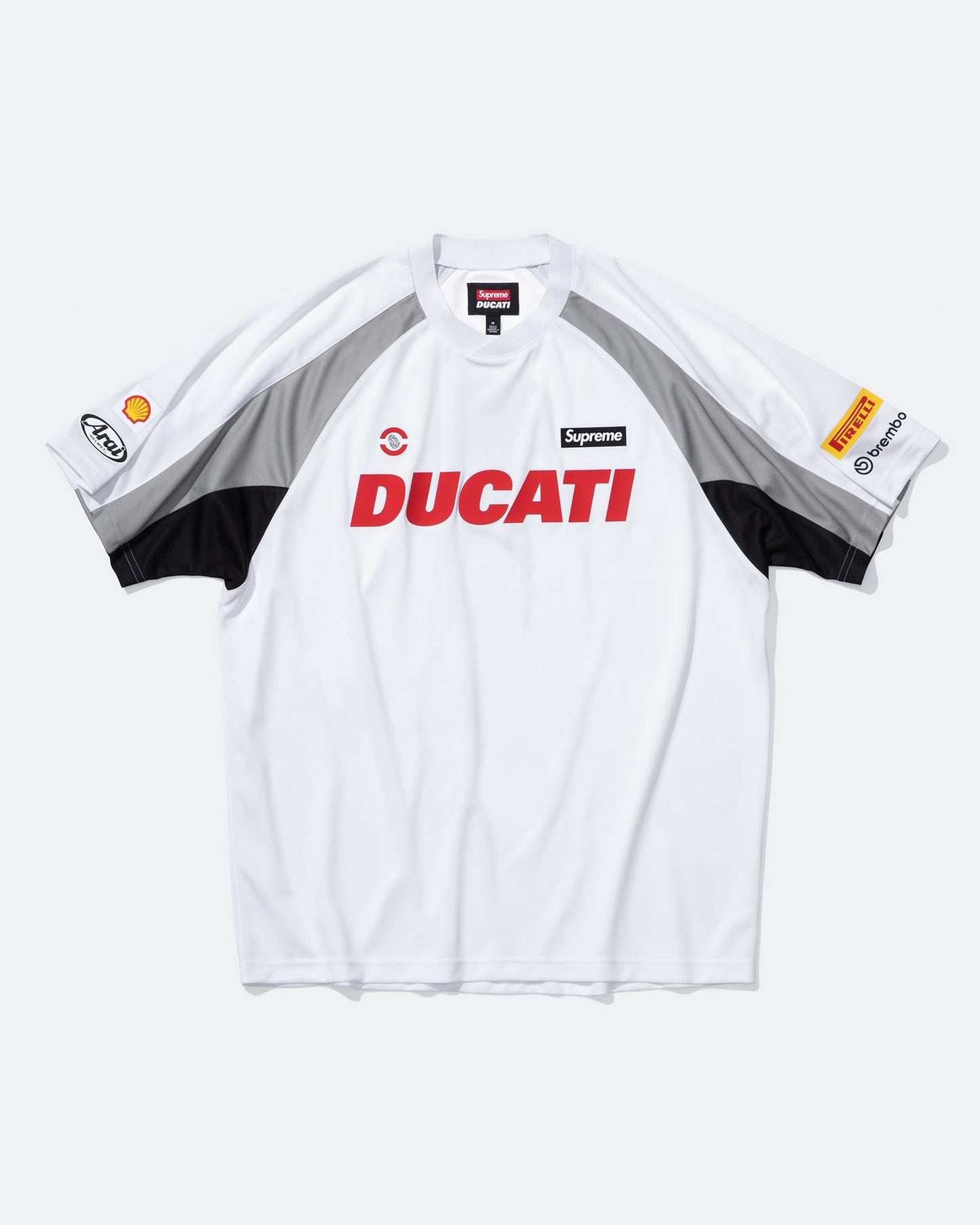 Maillot de football Supreme Ducati en blanc