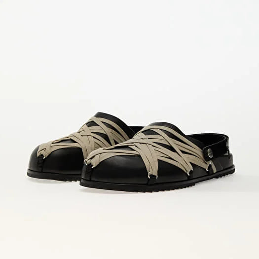 Rick Owens Hollywood Megalaced Mule Granola Noir