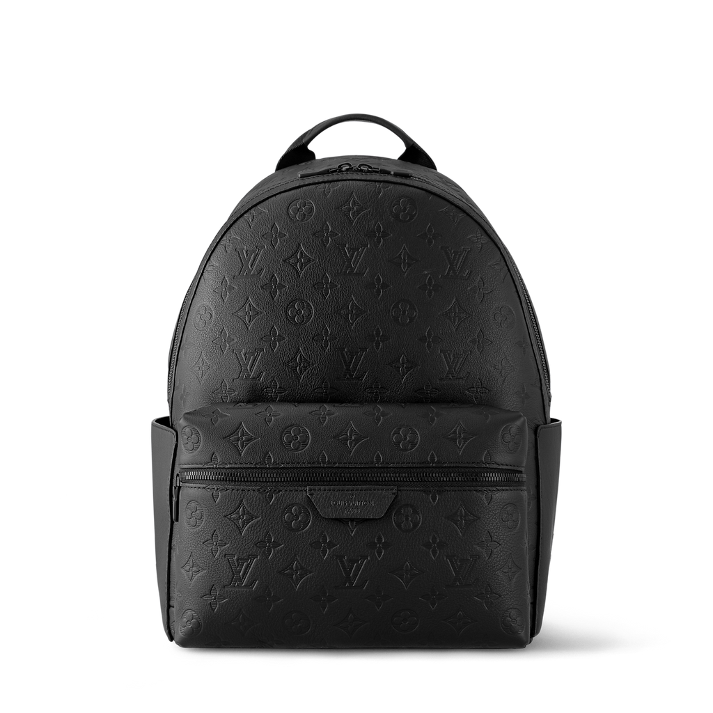 sac à dos Louis Vuitton Discovery confectionné en cuir de veau noir souple