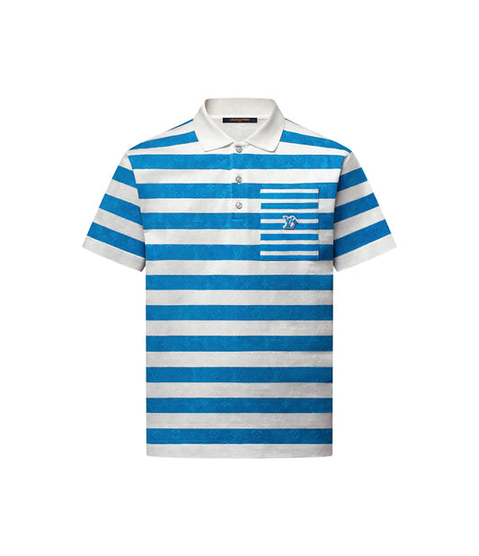 Polo Louis Vuitton à rayures et Monogram