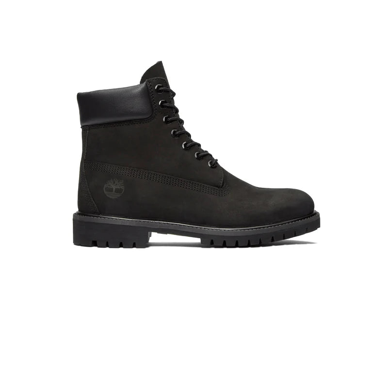 botte 6-Inch Premium Waterproof de Timberland en nubuck noir.