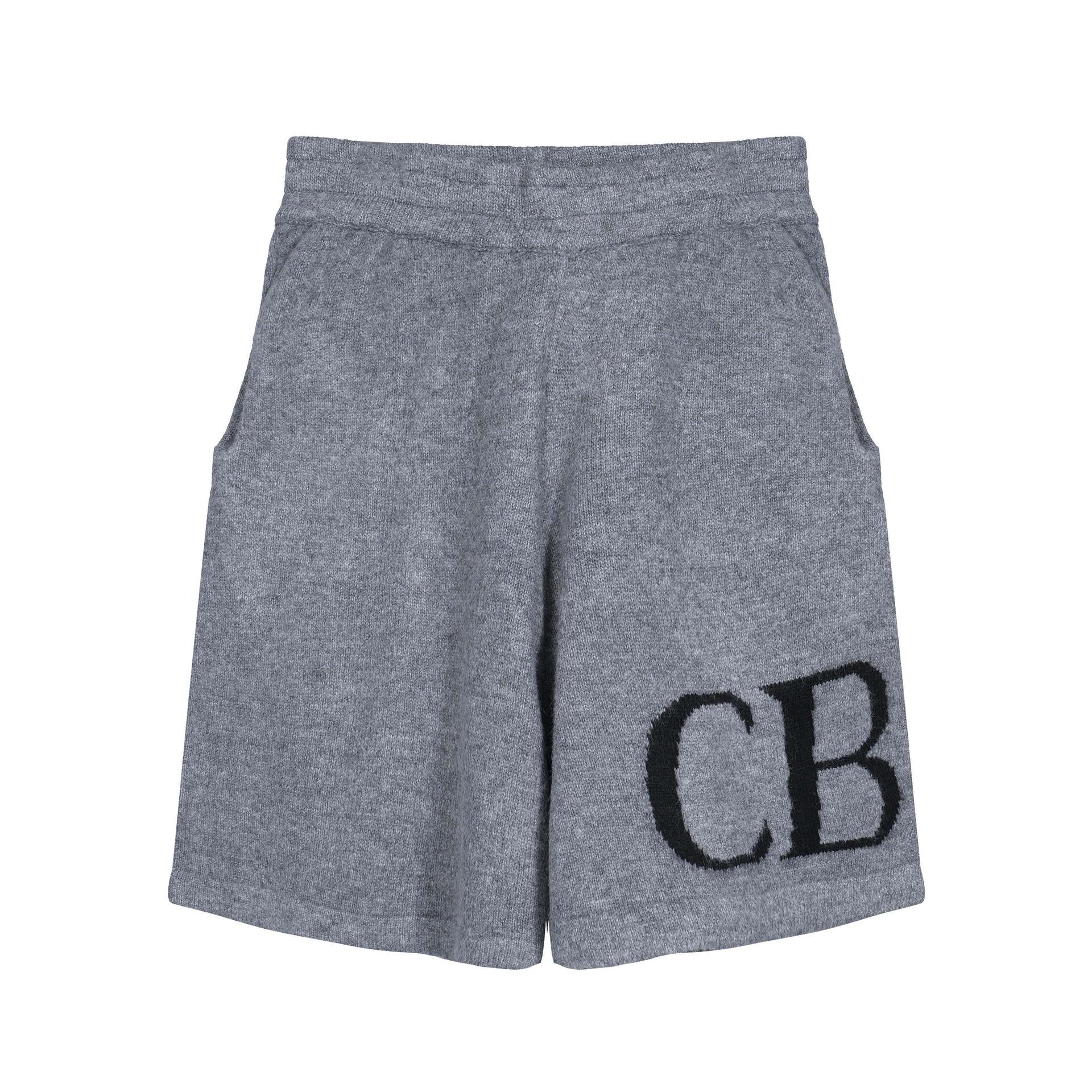 shorts en maille Cole Buxton gris