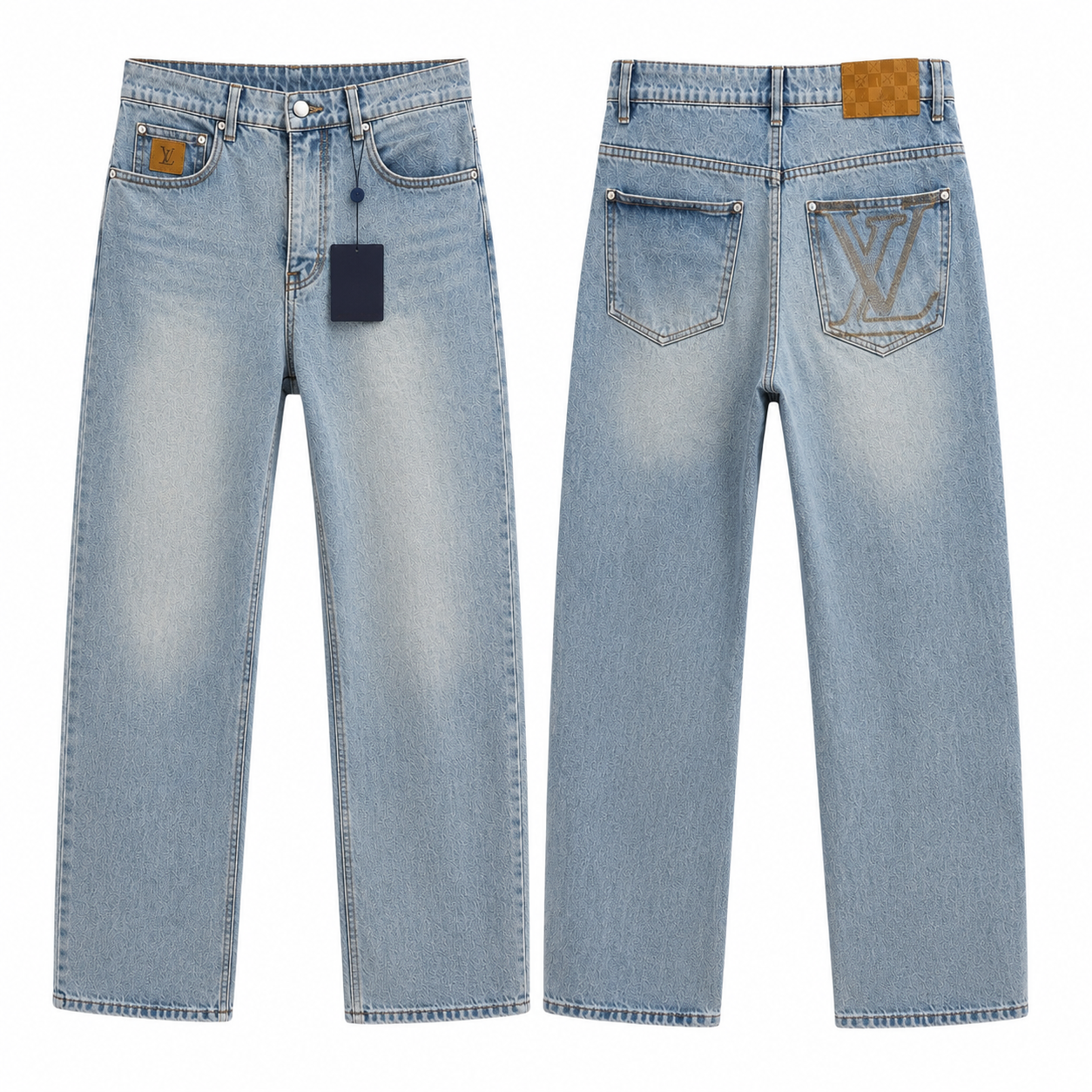 jean Louis Vuitton en denim japonais