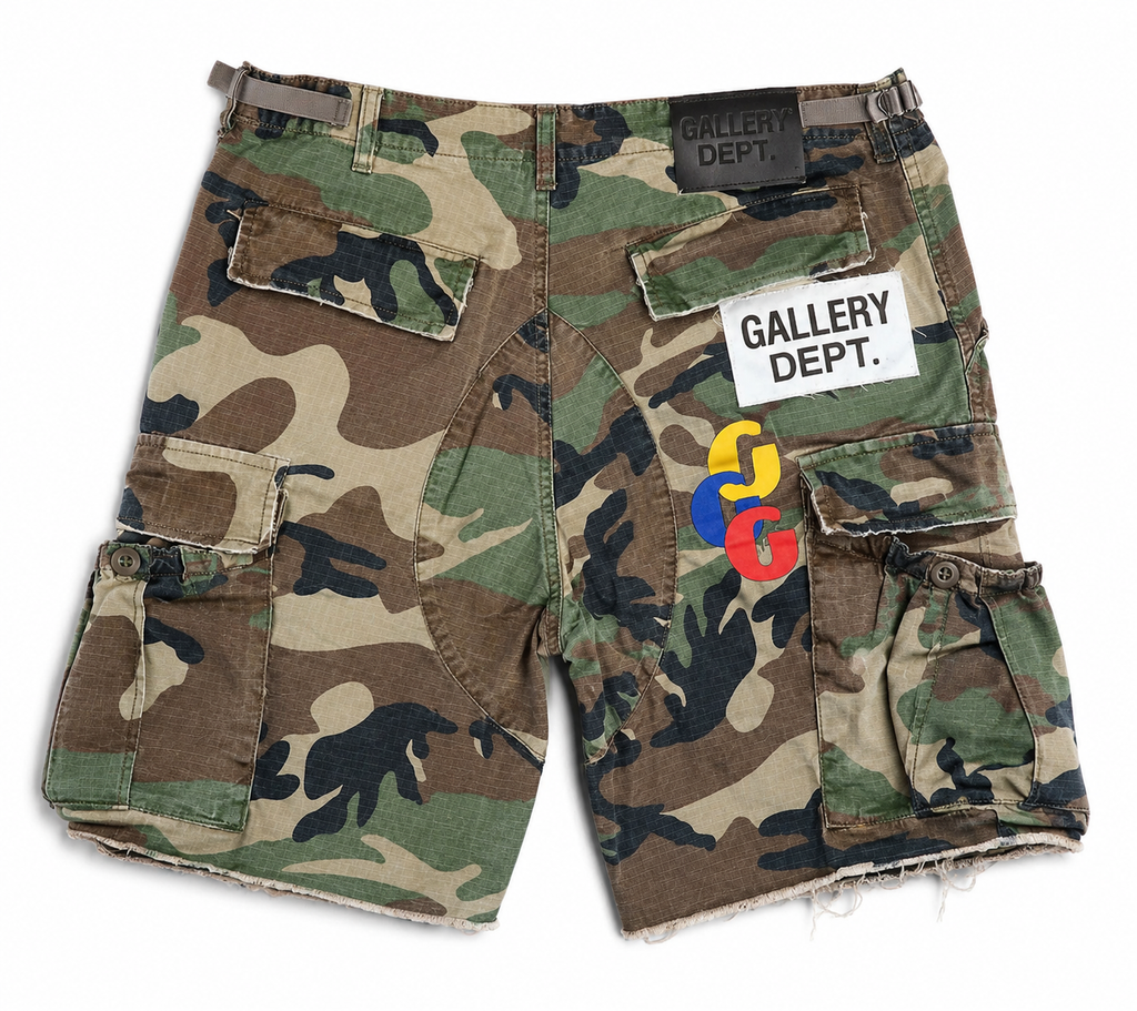 short cargo camouflage Gallery Dept