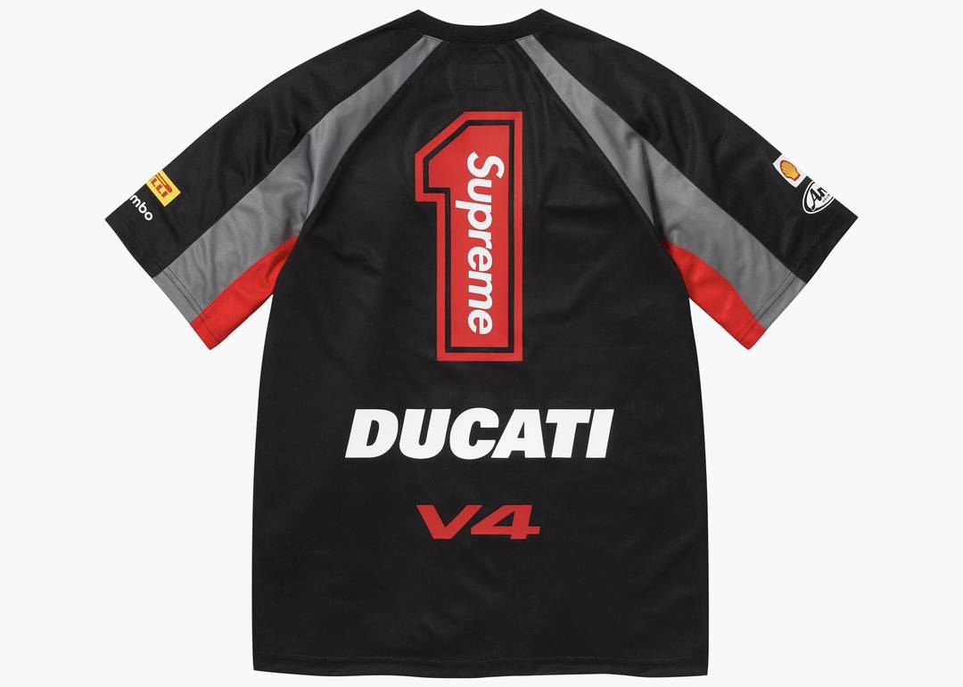 maillot de football Supreme x Ducati