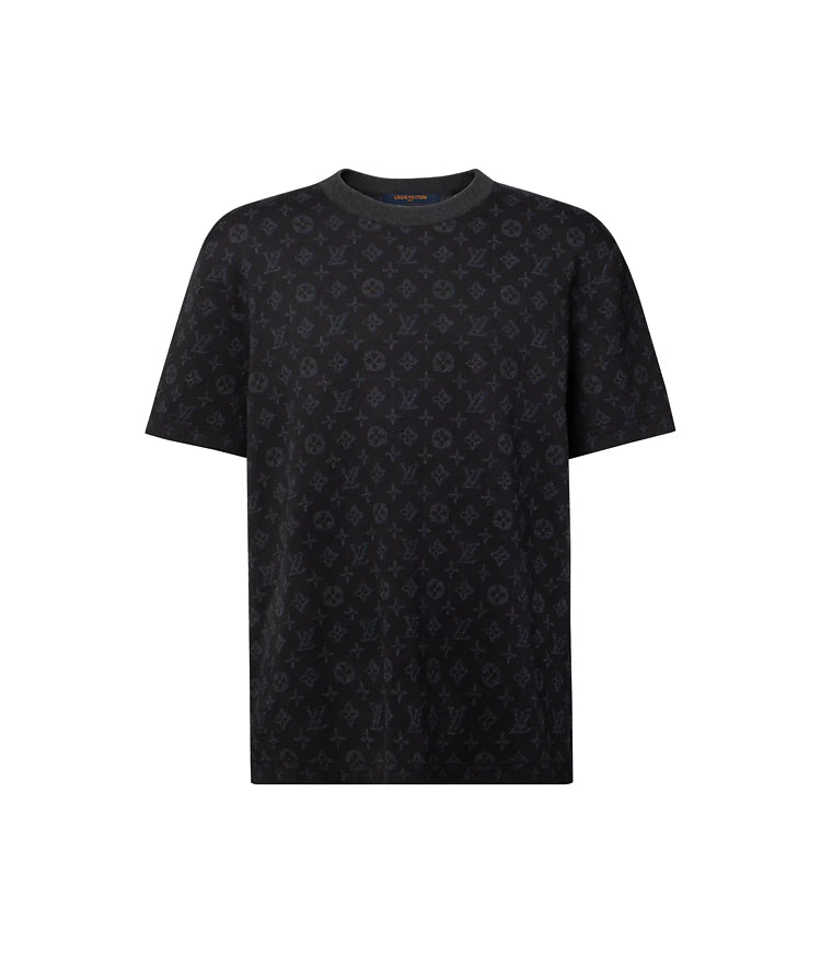 Tee-shirt en maille jacquard Monogram de Louis Vuitton