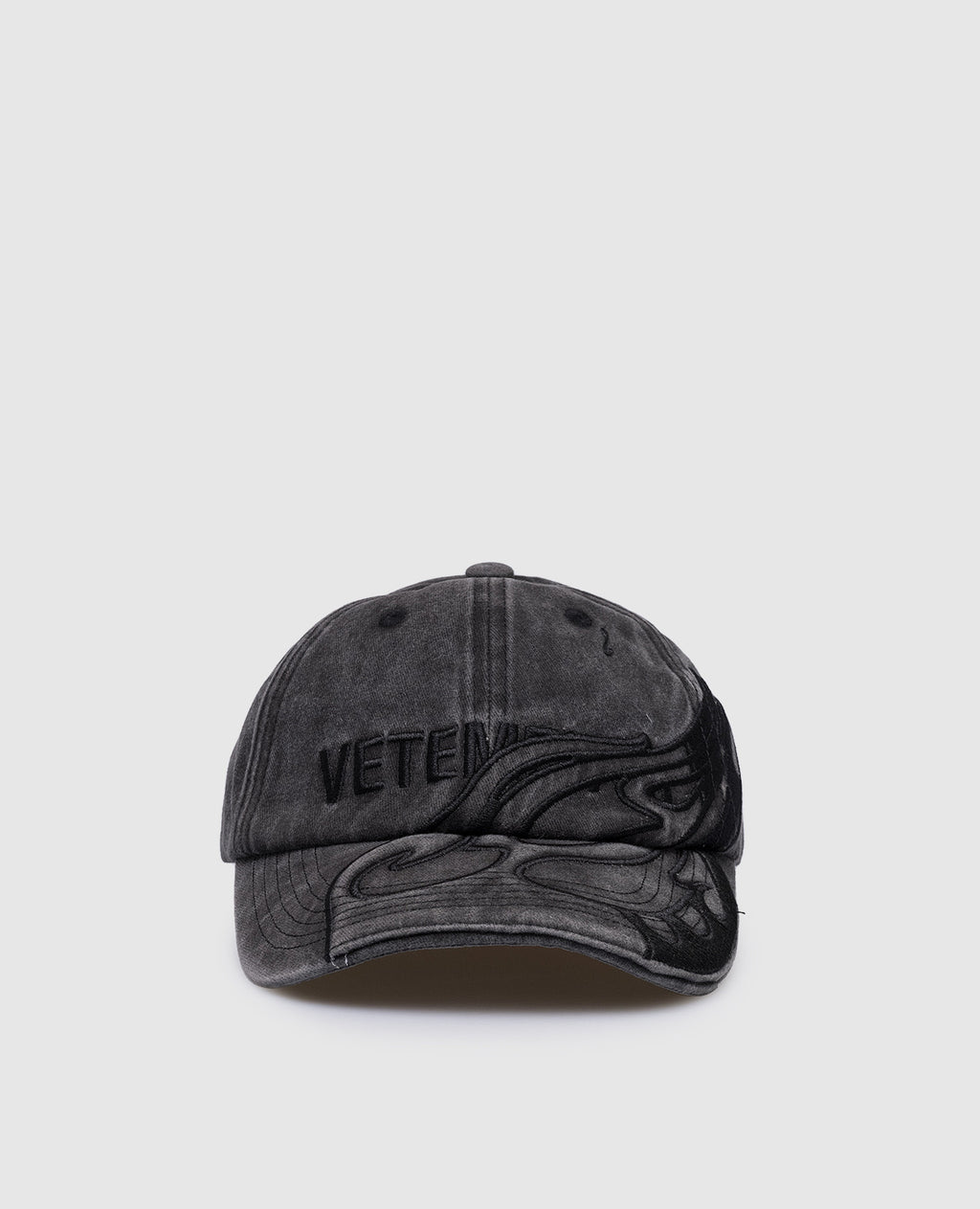 casquette de baseball à logo flamme Vetements (VETEMENTS Flame Logo Cap)