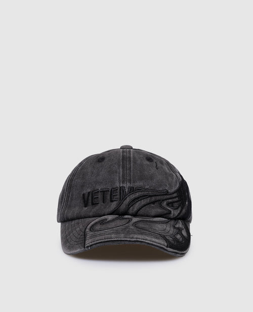 casquette de baseball à logo flamme Vetements (VETEMENTS Flame Logo Cap)