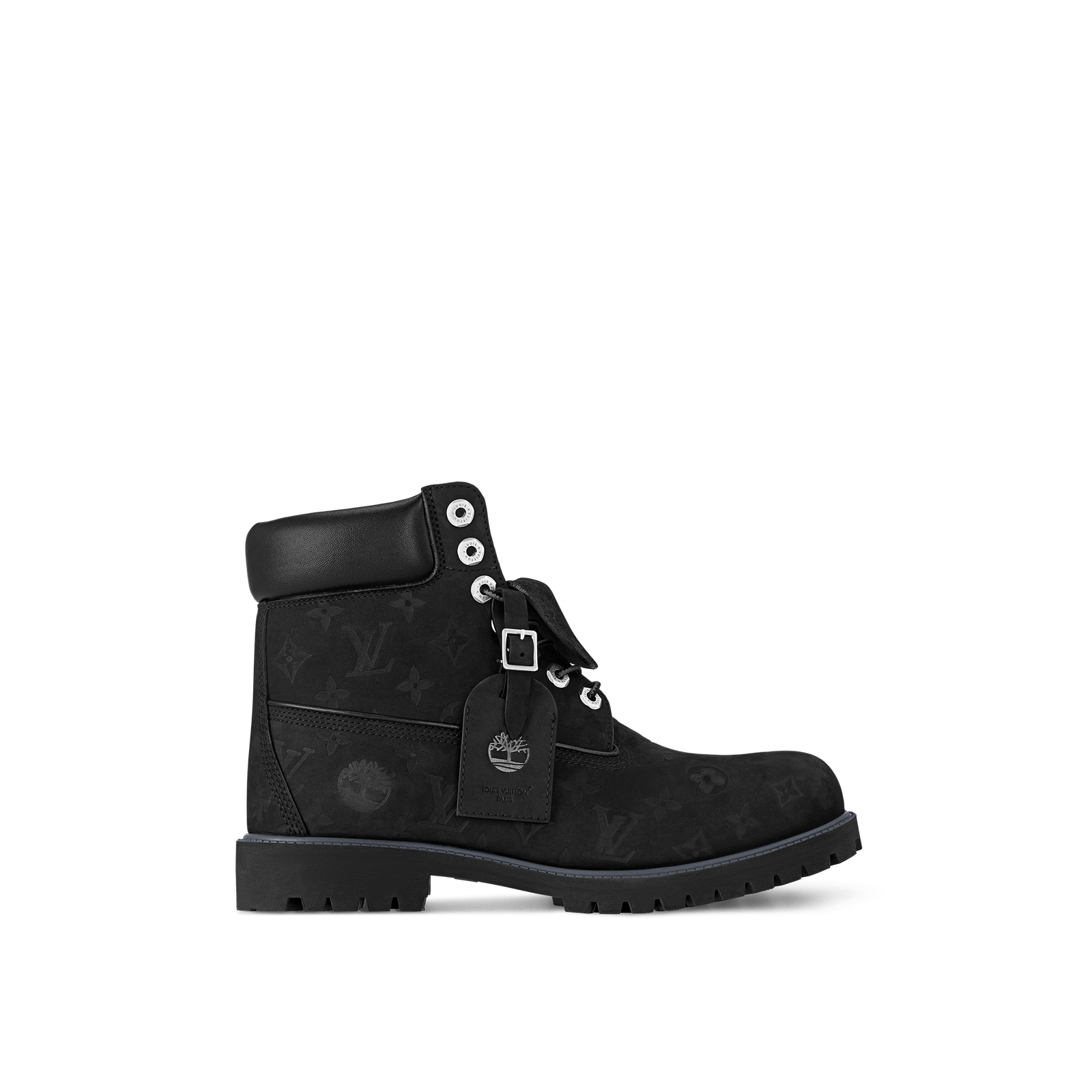 Bottes Louis Vuitton x Timberland monogramme