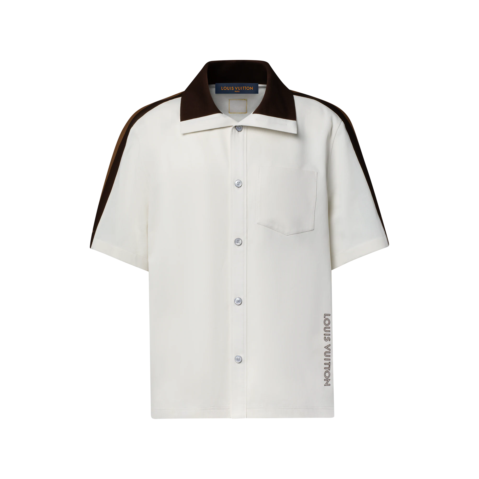chemise sportswear bicolore Louis Vuitton