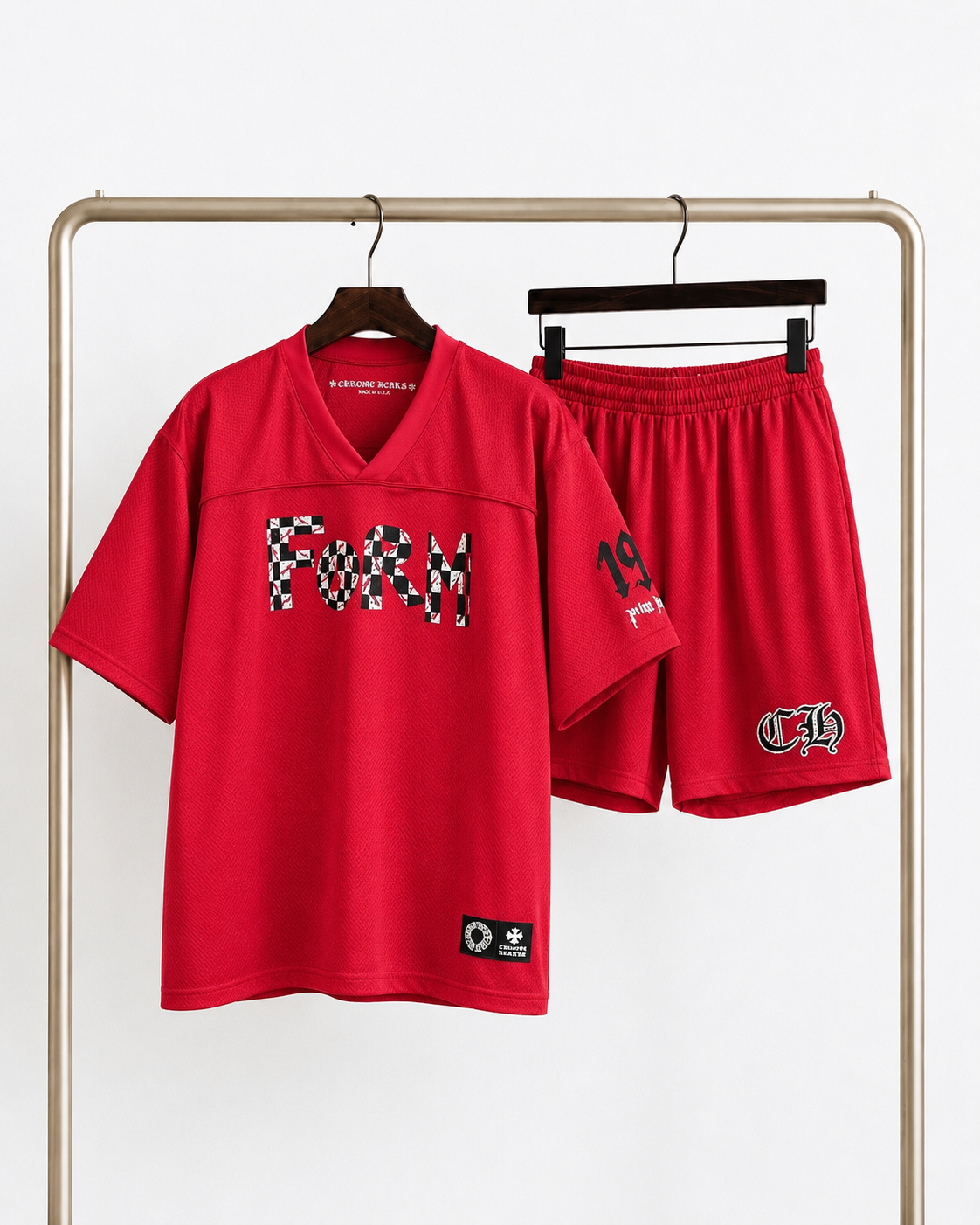 ensemble de maillots de sport Chrome Hearts