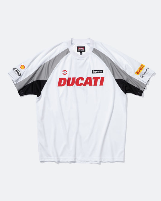 Maillot de football Supreme Ducati en blanc