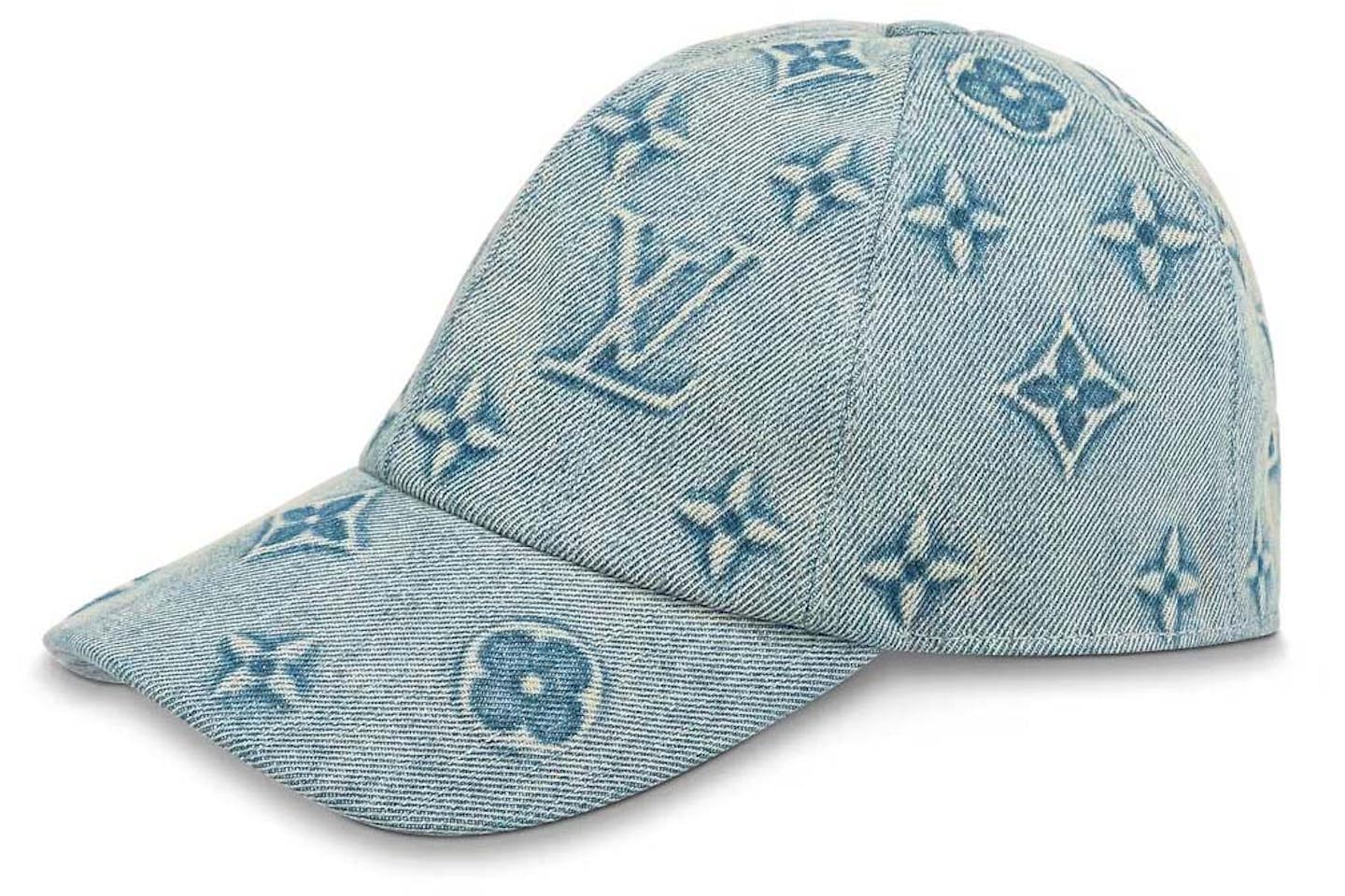 Louis Vuitton Casquette Monogram Denim Délavé Bleu Denim