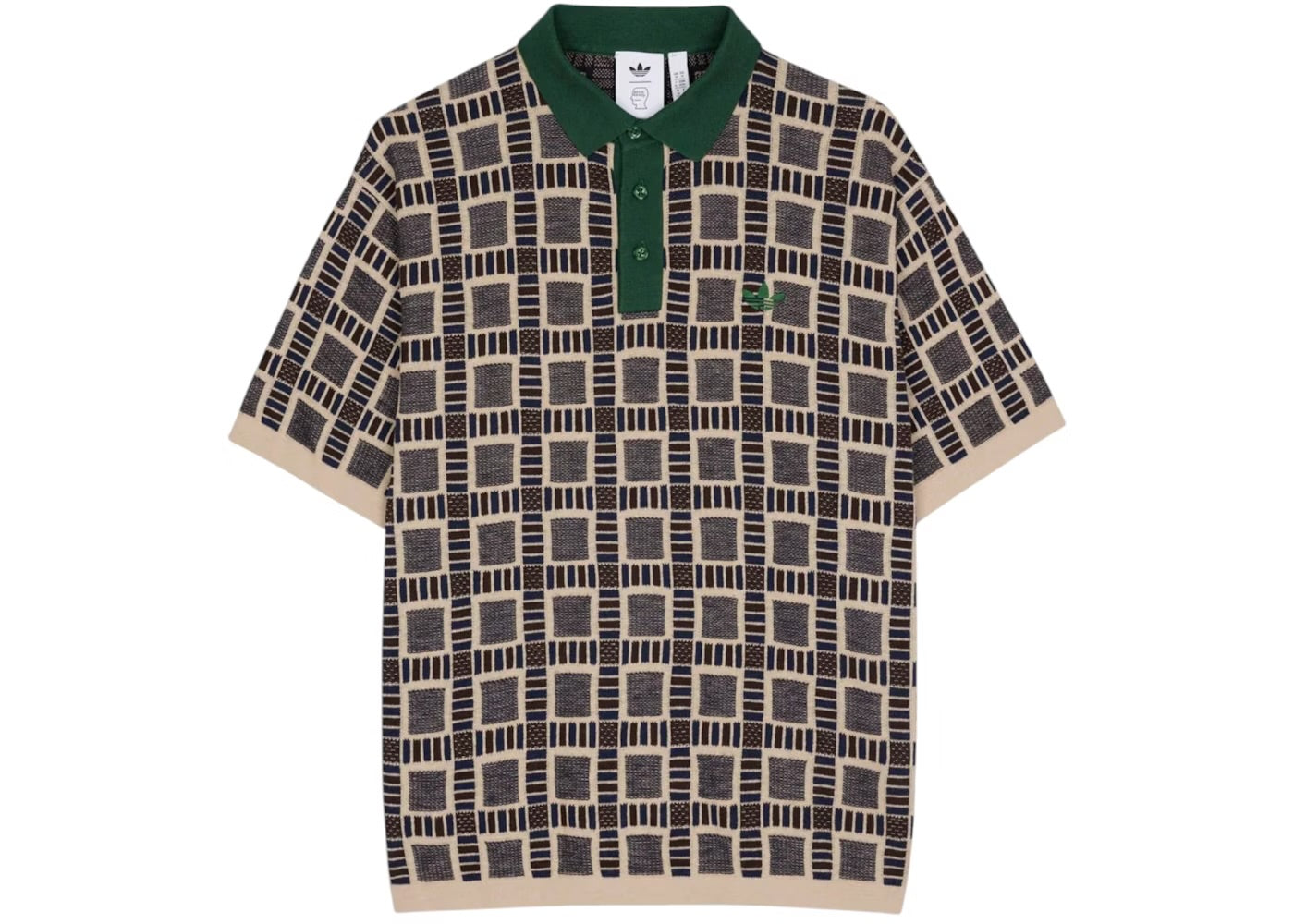 polo ADIDAS x Brain Dead Knit
