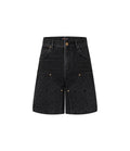 Louis Vuitton Monogram Workwear Denim Shorts Noir