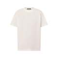 tee-shirt Louis Vuitton Damier en piqué de coton pour homme.
