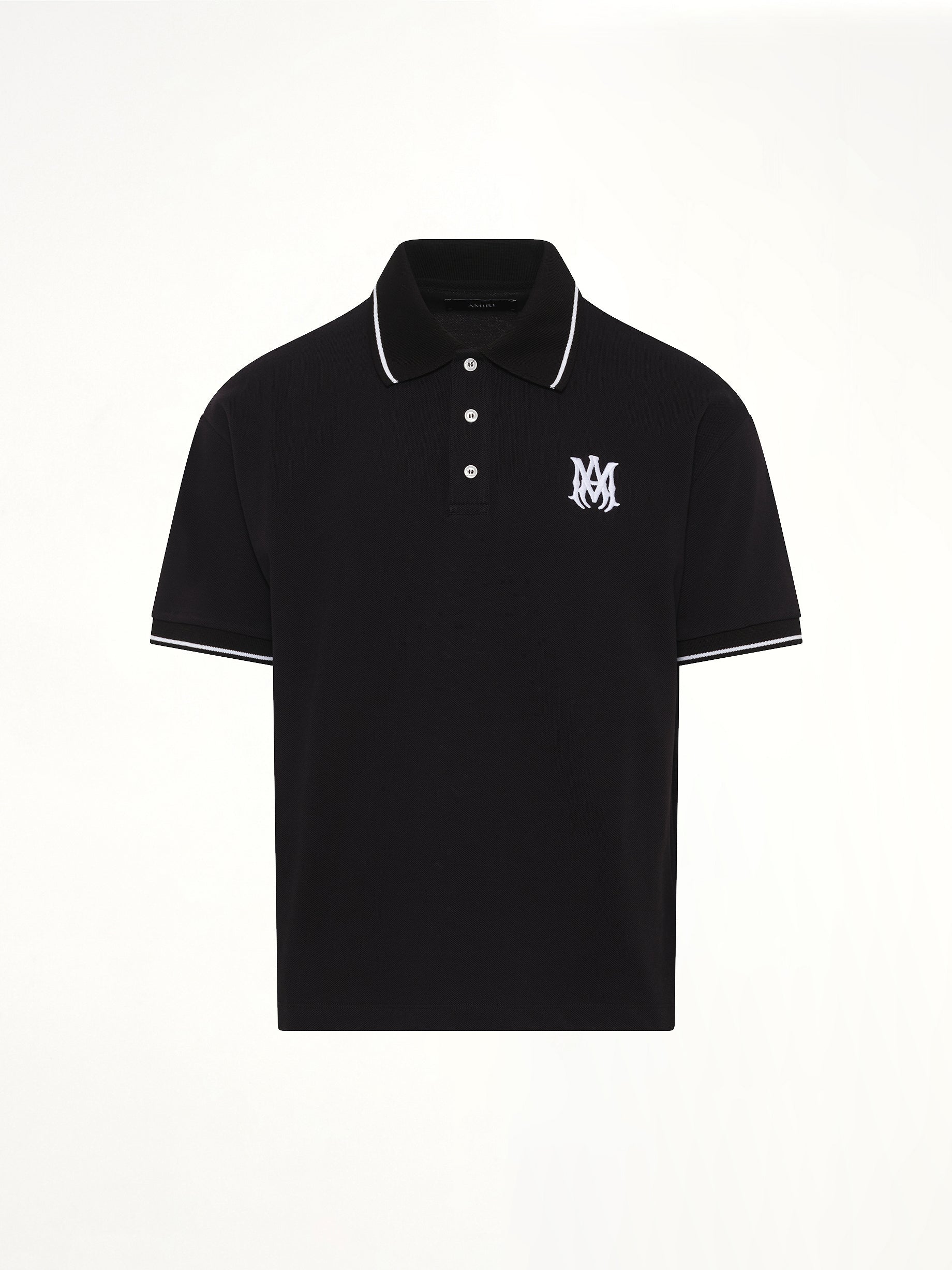 polo Amiri MA Core Logo en noir