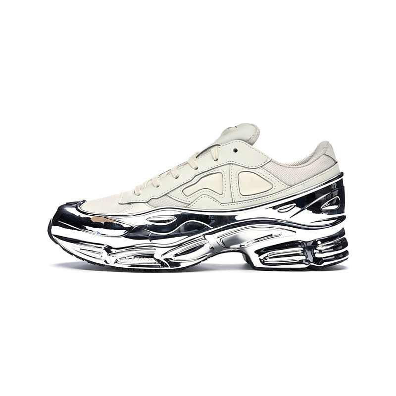 adidas Ozweego Raf Simons Crème Blanc Argenté Métallisé