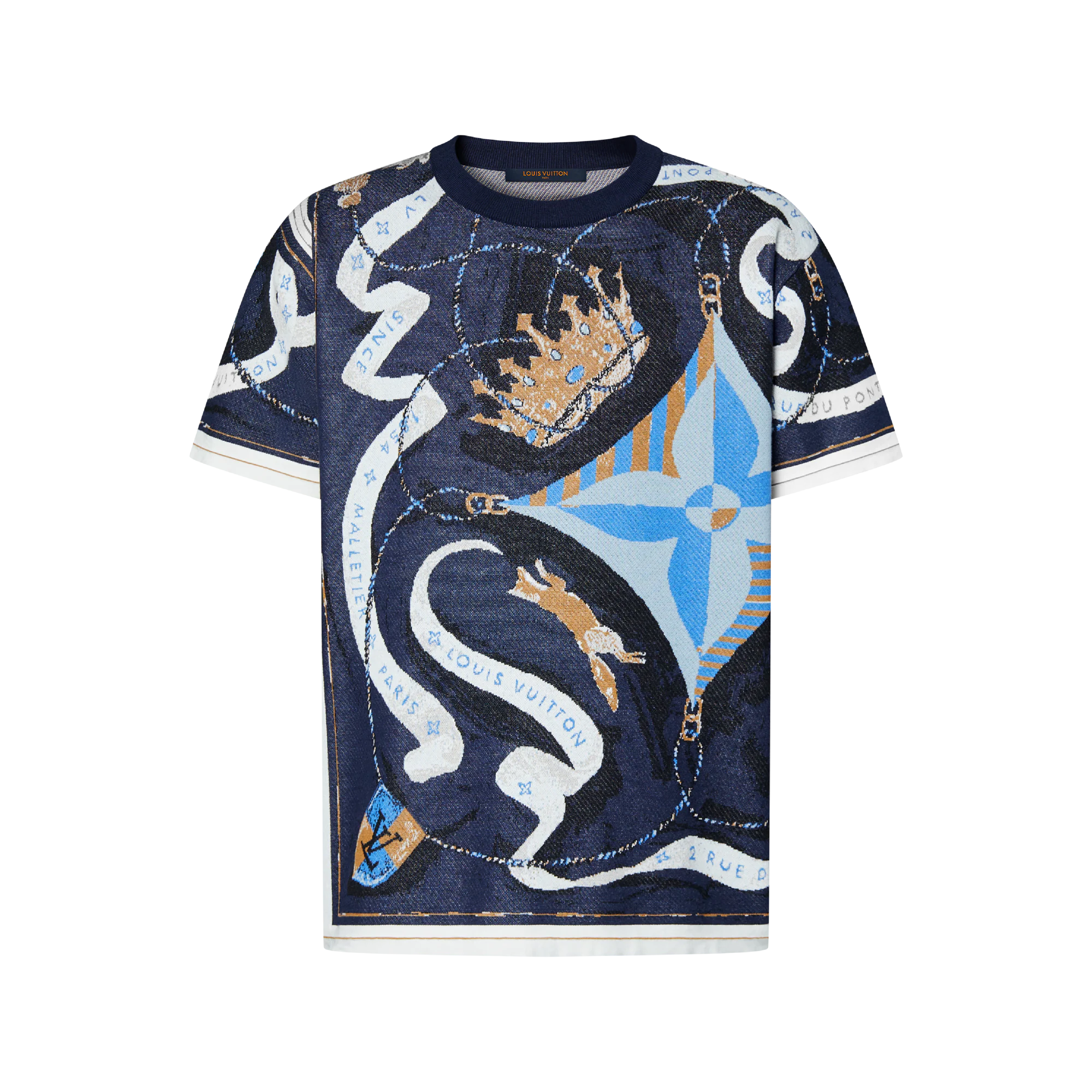 tee-shirt en jacquard de Louis Vuitton