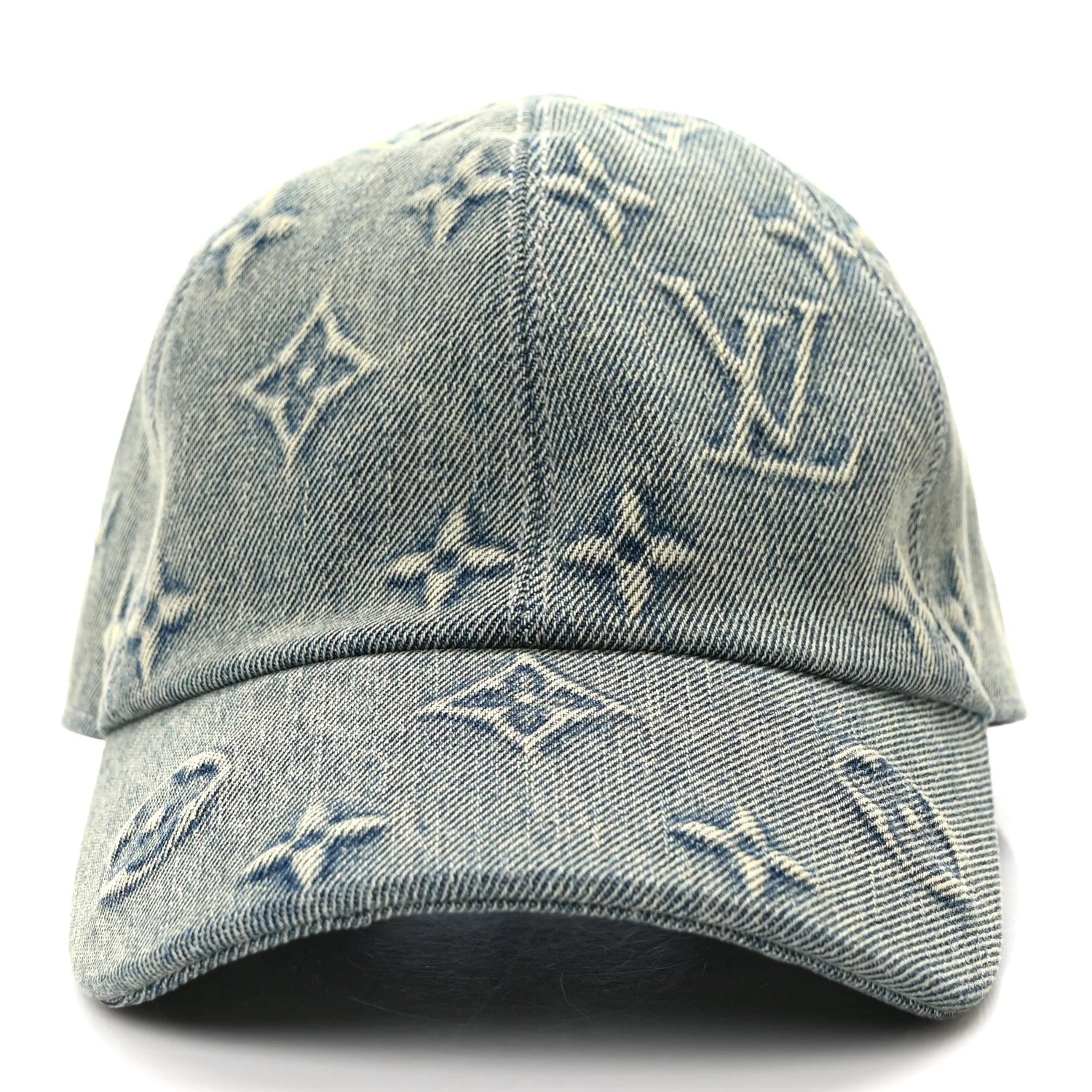 Louis Vuitton Casquette Monogram Denim Délavé Bleu Denim