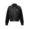 Louis Vuitton Mix Leather Varsity Blouson Noir