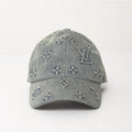 Louis Vuitton Casquette Monogram Denim Délavé Bleu Denim