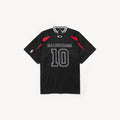 Maillot Balenciaga x NBA Oversize en jersey sec noir