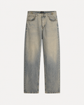 jeans Balenciaga baggy en denim bleu délavé