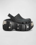 sandales Balenciaga Hardcrocs noires issues de la collaboration avec Crocs