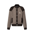 Bomber en maille jacquard de coton Louis Vuitton (Knitted Cotton Jacquard Bomber)