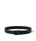 ceinture est une Louis Vuitton LV Initiales 40mm Reversible en cuir Taurillon noir avec une boucle mate
