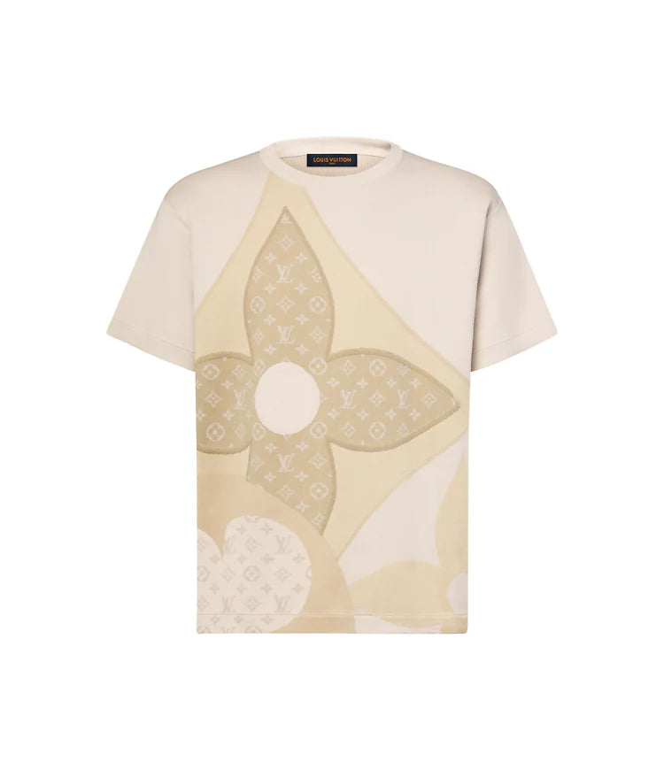 t-shirt blanc en coton Louis Vuitton