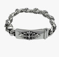 bracelet Chrome Hearts fabriqué en argent sterling
