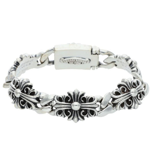 bracelet Chrome Hearts fabriqué en argent sterling