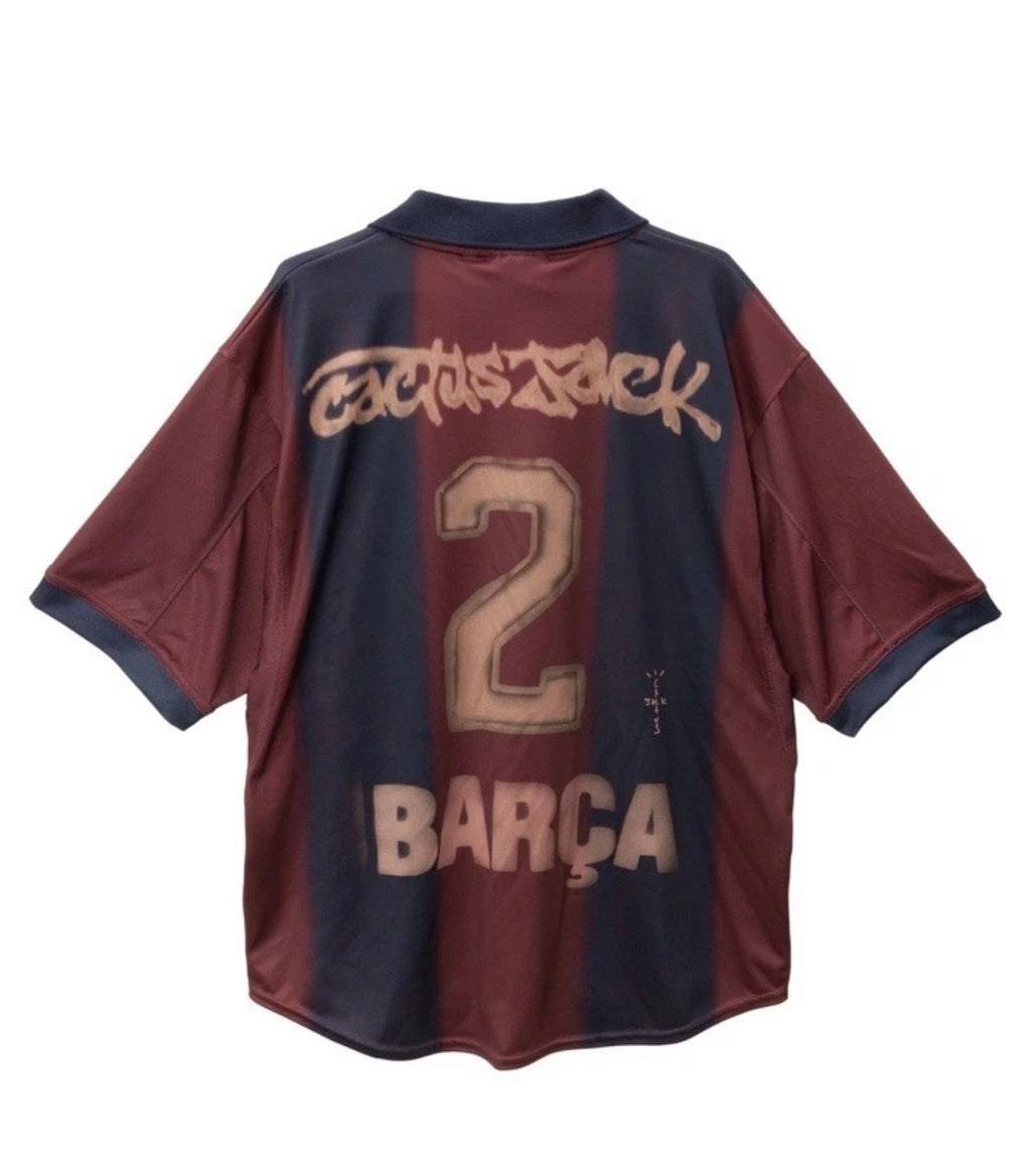 MAILLOT TRAVIS SCOTT FC BARCELONE RETRO 2000/2001