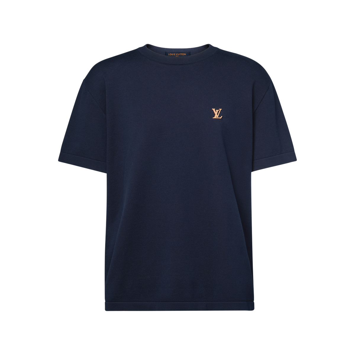 Tee-shirt en maille à signature de la maison Louis Vuitton