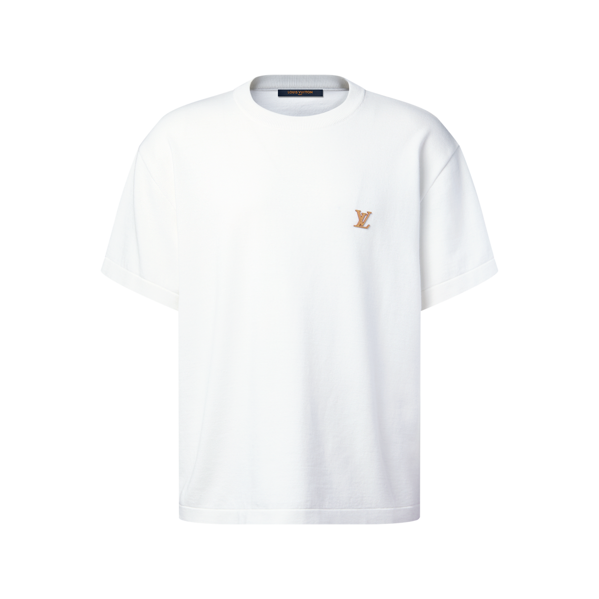 Tee-shirt en maille à signature de la maison Louis Vuitton