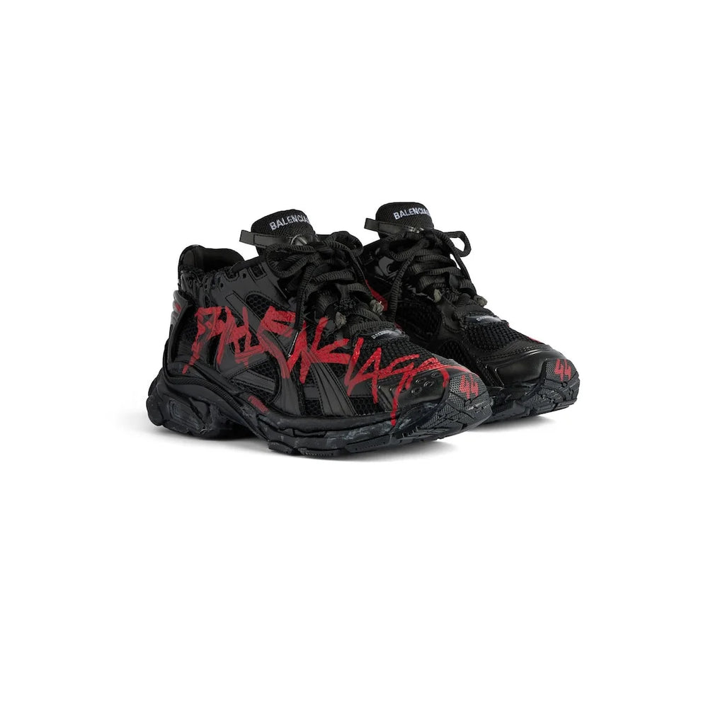 Balenciaga Runner Graffiti Noir Rouge