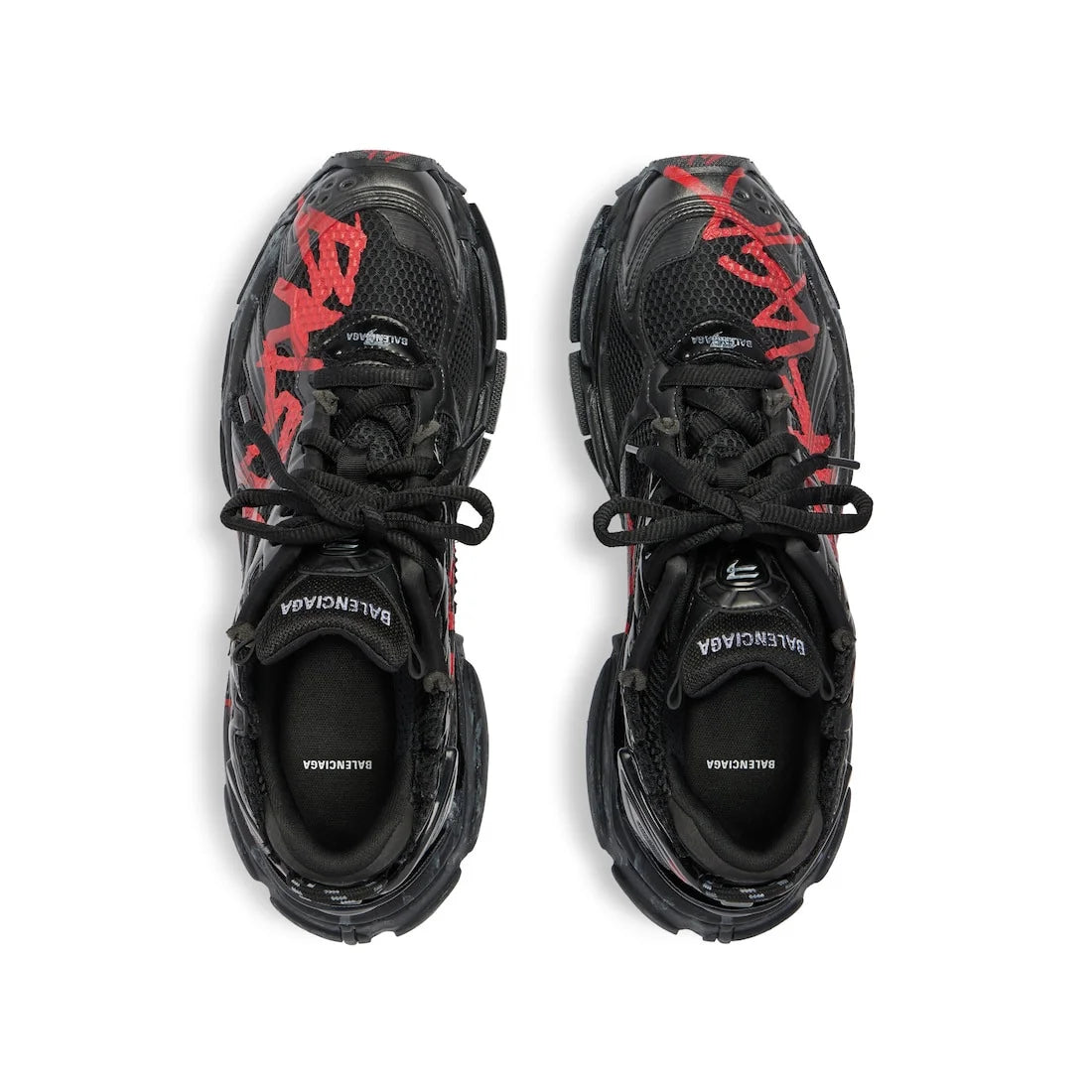 Balenciaga Runner Graffiti Noir Rouge