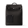 sac à dos Louis Vuitton Steamer LV Touch en cuir de veau noir